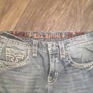 Rock revival mens jeans